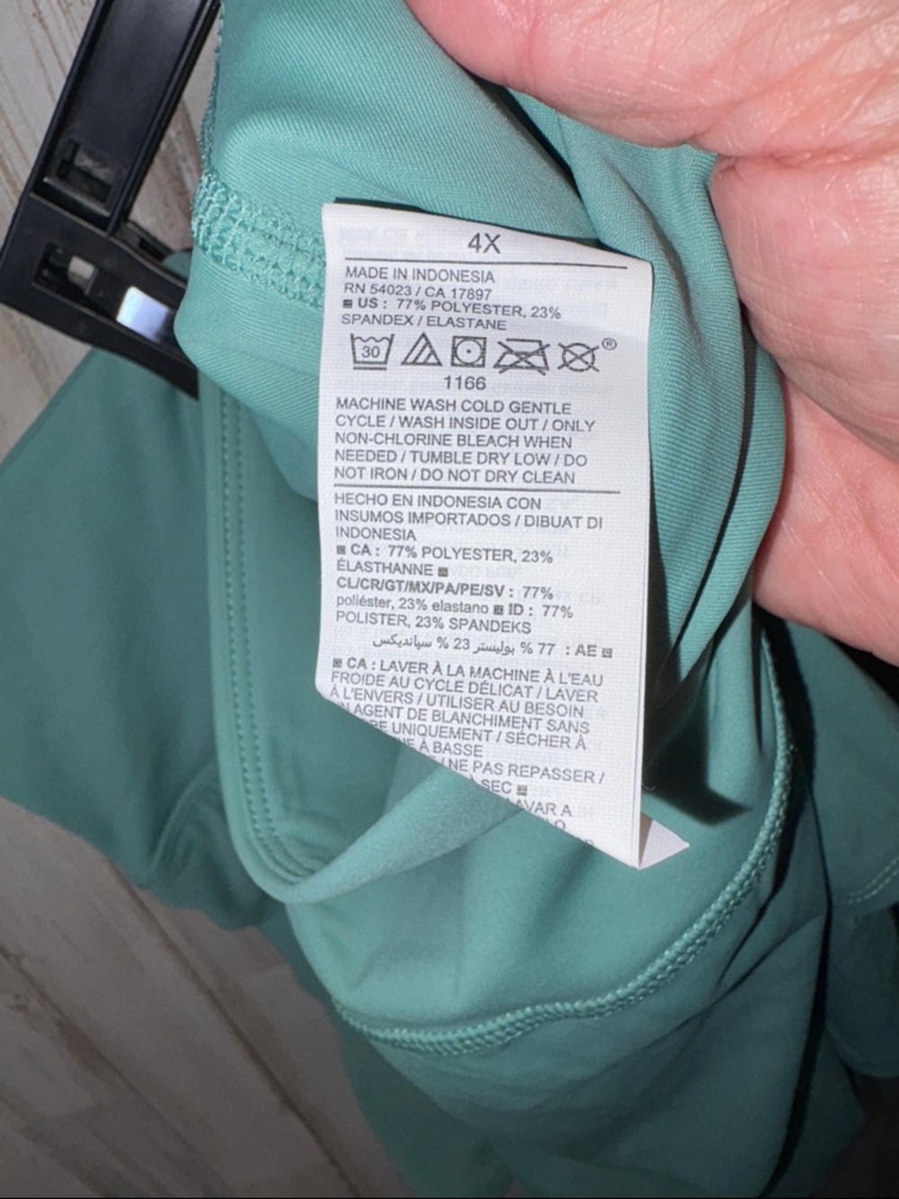 Old Navy Womens Extra High-Waisted PowerSoft Pleated Sage  Skort Plus Size 4X - Picture 14 of 15